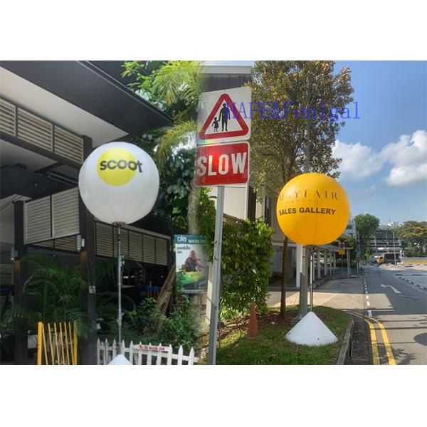 LED 800W Inflatable Moon Balloon Light 240VAC Decorative For Event Celebration