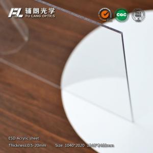 China 16mm Custom Cut Acrylic Sheets High Light Transmission Rate , 91.5% Transmissivity on sale