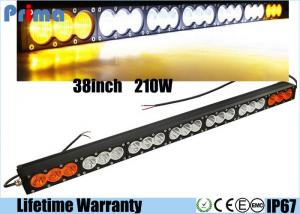 China 38 210W Cree Led Light Bar Amber White Sopt Flood Straight Off Road Truck 4WD on sale