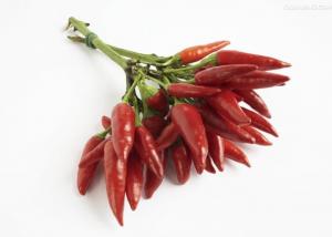 Quality Non Irradiated Mild Dried Red Chilies Stemmed Chili Pods Zero Additive for sale