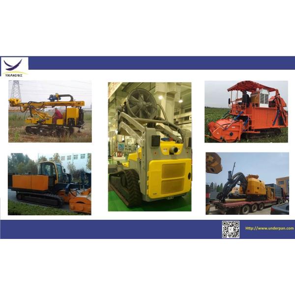 China gold manufacturer customized mini crawler chassis rubber track undercarriage for excavators