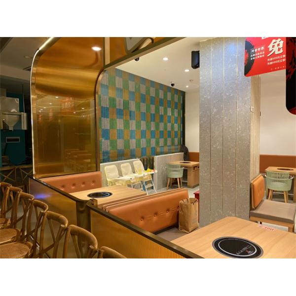 Space Divider Metal Chain Link Curtains Fly Screen Curved Andulated