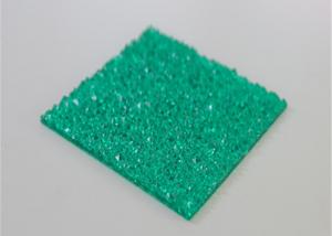 China Green Embossed Polycarbonate Solid Sheet  Material 2mm - 12mm Thickness on sale