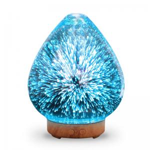 Quality 2.4MHZ 12W 200ml 3D Glass Ultrasonic Aromatherapy Diffuser for sale