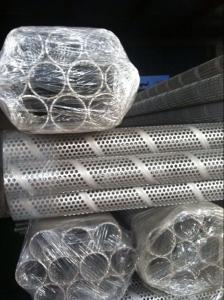 spiral welded 316L perforated center tube air 304 center core filter frames metal pipe fil