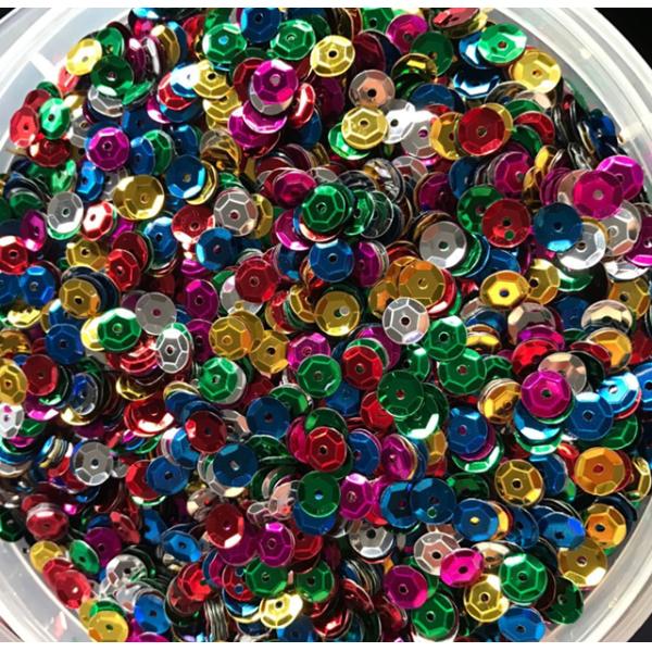 365 Colors Loose Round and Circle PVC Sequin Panels for Weddings Parties Cloth Decorate Wedding Decorations Bulk Packaged in Candy Box