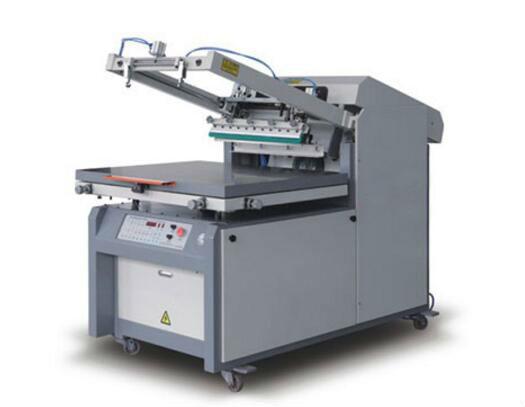 Buy LC4060/6080/6090 Flat Bed Microcomputer Screen Printing press Machine semi-automatic plane paper，plastic, glass ceramics at wholesale prices
