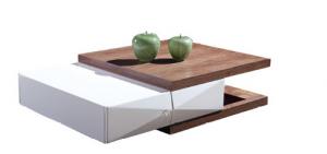 China Modern living room rectangle coffee table with drawers on sale