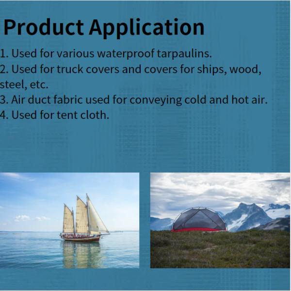 15m x 6m Plastic Sheet PVC Coated Tarpaulin Canvas Fabric for Municipal Projects