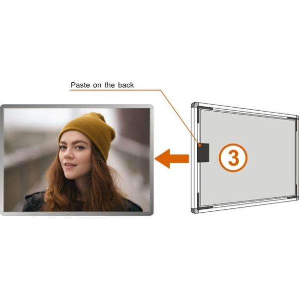 Customized Crystal LED Advertising Electronic Light Box With Personalized Film
