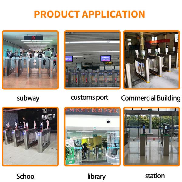 Turnstile Gate Mechanism Suitable For Swing Barrier Gate Speed Gate