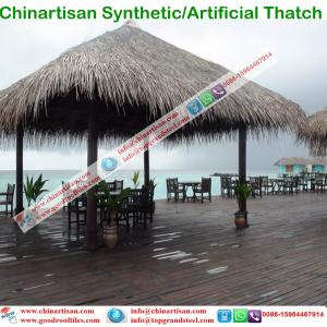 Quality top quality durable waterproof reed synthetic thatch Spanish style artificial thatch roofing for sale
