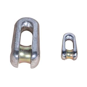 Quality SLU-5 50KN Cable Pulling Tools Fixed Joint U Shape Pilot Wire Connectors for sale