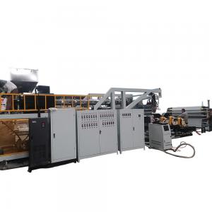 China CPE TPE PE Stretching Cast Film Extrusion Line GWELL on sale