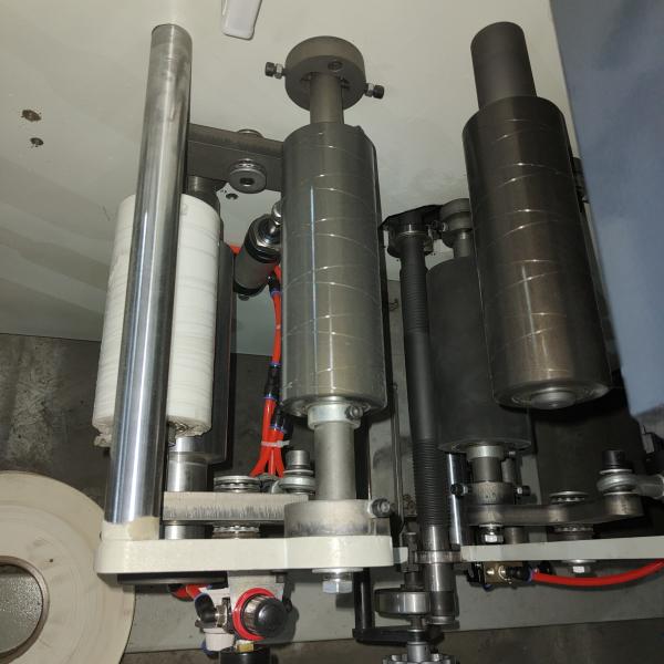 High Speed Flexo Printing Machine for Maximum Efficiency,Printing Color is whitle,Tape, Kraft paper, ink