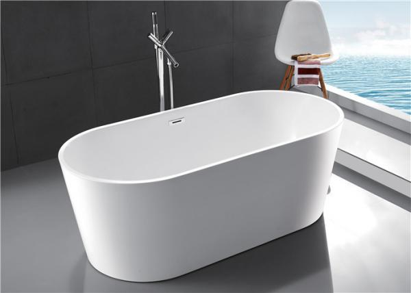 Buy Compact Acrylic Free Standing Bathtub 1 Person Capacity 2 Years Warranty at wholesale prices