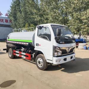 Quality Used Dongfeng 5cbm M3 Water Tanker Sprinkler Truck 5Ton Used Spray Truck for sale