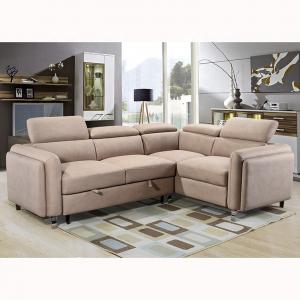 China Living room sofa L shape sofa Modern new design home furniture sleeper sofa bed on sale