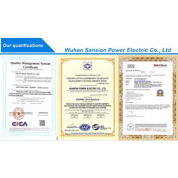 Single Phase High Current Generator For Temperature Rise Test Equipment