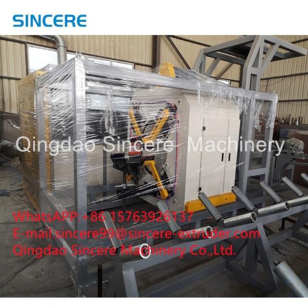 Single Screw Casing Hollow PVC Connection Pipe Manufacturing Making Machine Extruder