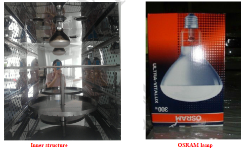 LIYI High Temperature Aging Test Chamber 300W UV Lamp Turntable ASTMD1148