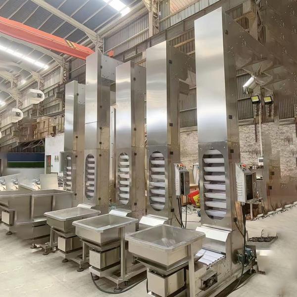 Customized factory SUS304 Stainless Steel Vertical Z Type Bucket Elevator Lifting Hoisting Conveyor Manufacturer for Building Material Shops,