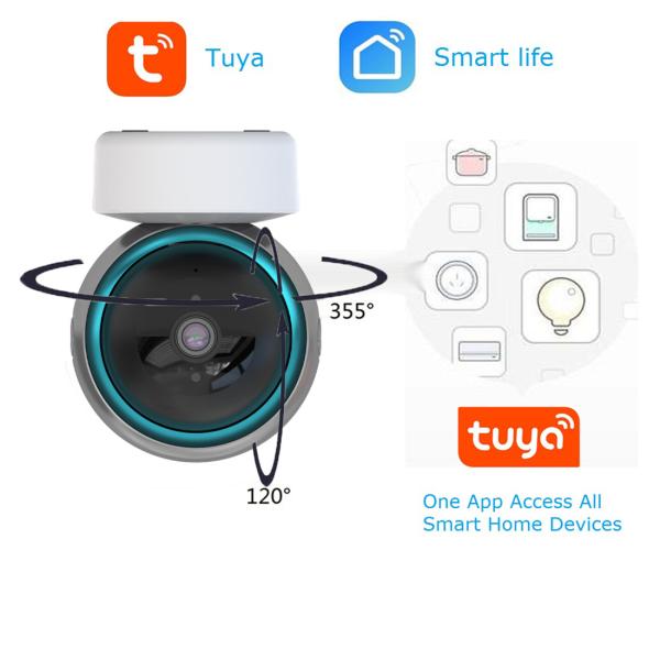 Smart Life 1080P IP Camera 1M 2M Wireless Wi-Fi Camera Security Surveillance CCTV Camera Baby Monitor(TY-S2-W0)