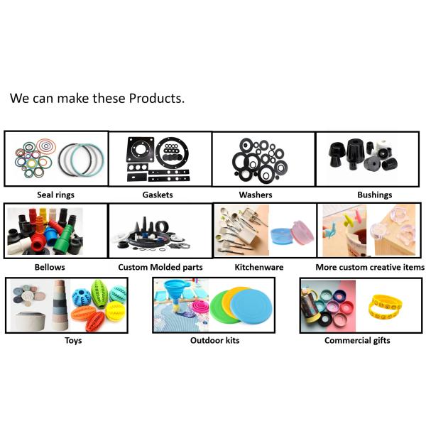 Industrial Heavy Duty Custom Silicone Rubber Parts Nozzle Strong Adhesion With Screws