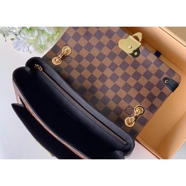 M40108 M40109 M401130 M40312 Damier Ebene Carvas And Soft Cowhide With Unique Design Chain Cross-Body Bag