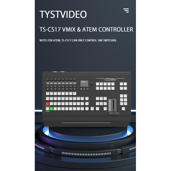 Switching Station Control Panel Compatible with BMD ATEM Switchers and vMix Software