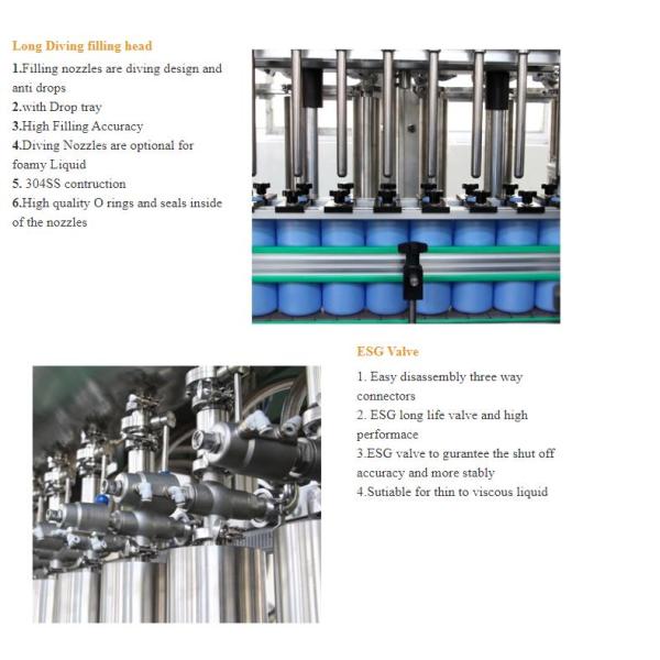 Automatic Oil Piston Liquid Solid Shampoo Bottle Filling Machine