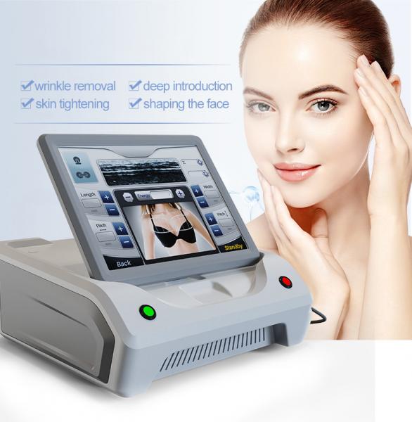 4MHz Facial High Intensity Focused Ultrasound Portable Hifu Machine 5d