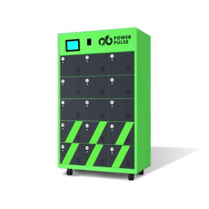 Quality 15 Slots One Stop Battery Swapping Station For Scooter Motorcycle Swappable Battery for sale