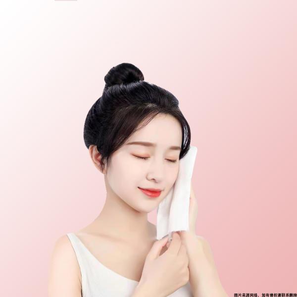 EF Grain 130 Gsm Breathable Non Woven Printed Fabric Cotton Mesh Towel