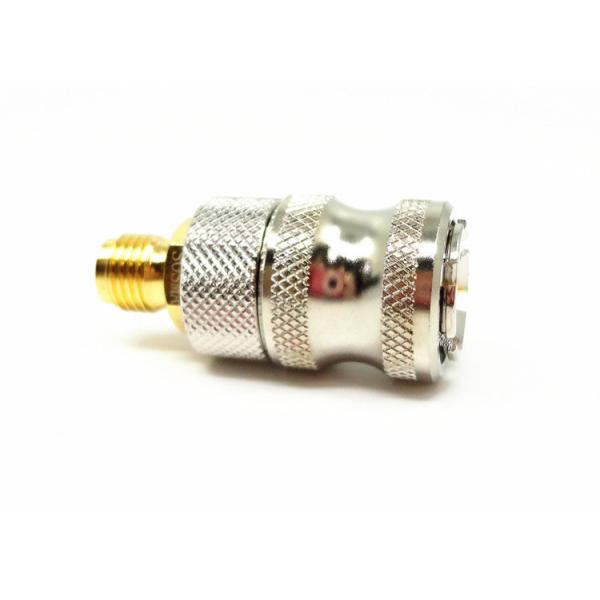 Impedance 50Ω RF Antenna Connector SOSMA Nickel Plated Mount Connector High Frequency