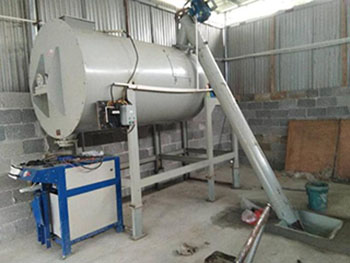 Easy Type Dry Mortar Mixer Machine And Packing Machine For Dry Mortar