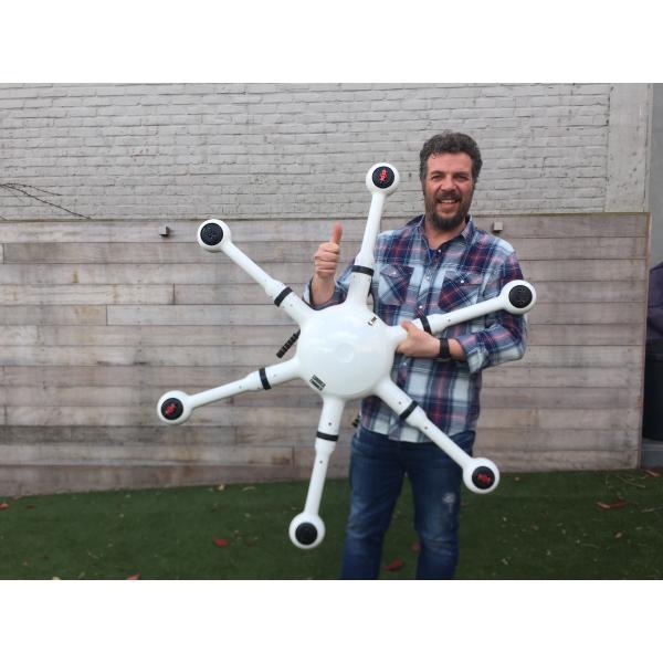 GPS Google Mapping Multi-Point Navigation Hexacopter Pure Carbon Fiber Frame