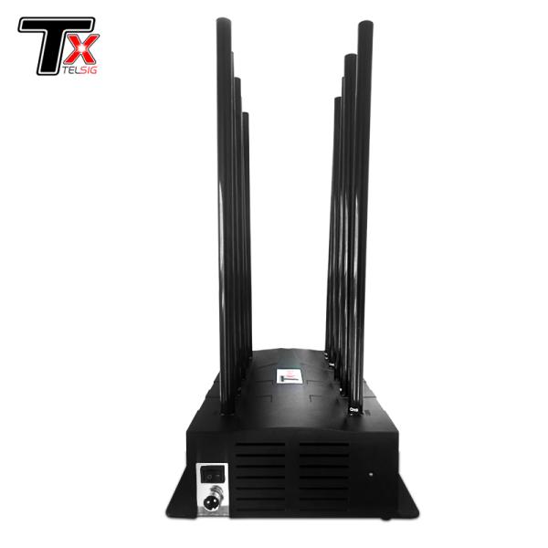Mobile Phone Signal Jammer 10 Channel Desktop Wall Mounted WiFi Blocker