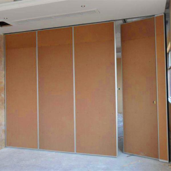 Buy Hotel Wooden Operable Sliding Folding Partition / Acoustic Movable Partition Wall at wholesale prices
