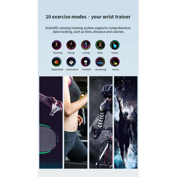 H22 Smartwatch Bluetooth Calling NFC Health Control Unlock Sport Wristbands Electronic