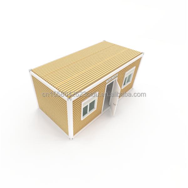 Hotel Accommodation Aluminum Alloy Windows Modern Modular Steel Structure Imitation Wooden Luxury Single Person Apartment