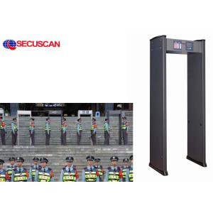 Quality 6 Pinpoint Zones Walk Through Scanner security body scanner for sale