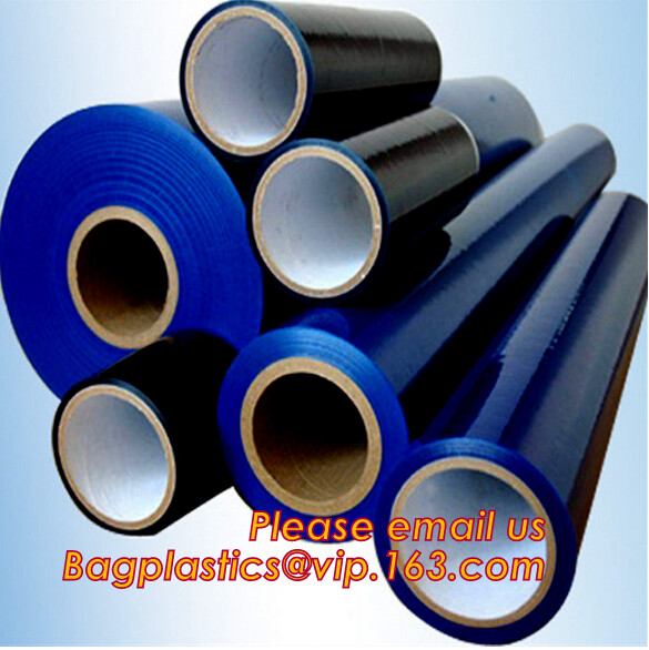 Clear Professional Marble PE Plastic Protective Films/Foils/Tapes Rolls, Self Adhesive Protective Film For Plastic Panel