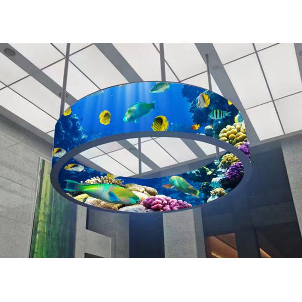 Commercial Full Color Flexible LED Video Display Screen HMT-SA-P4