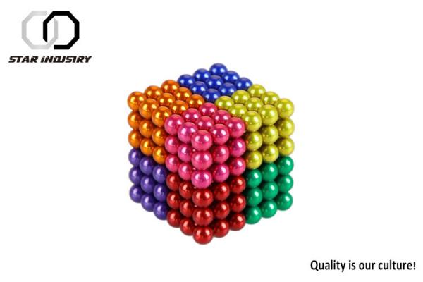 Buy Desk Toy Magnetic Sphere Balls , 5mm Magnetic Cube Balls Customized at wholesale prices