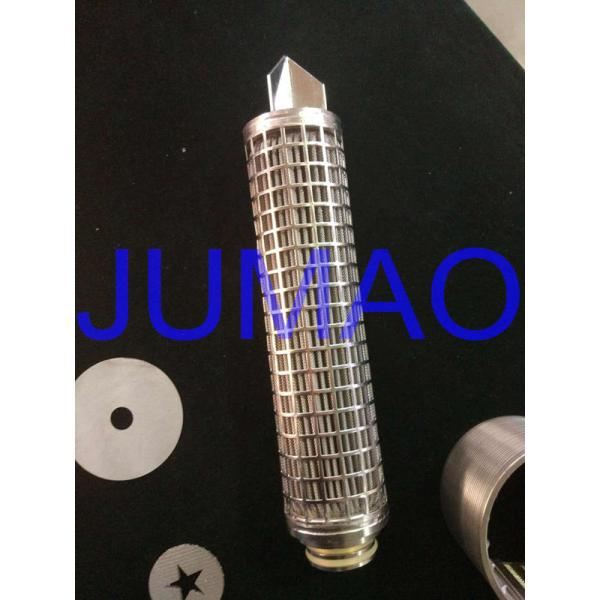 5 - 7 Layers Steel Mesh Filter Disc , Sintered Metal Disc Excellent Permeability