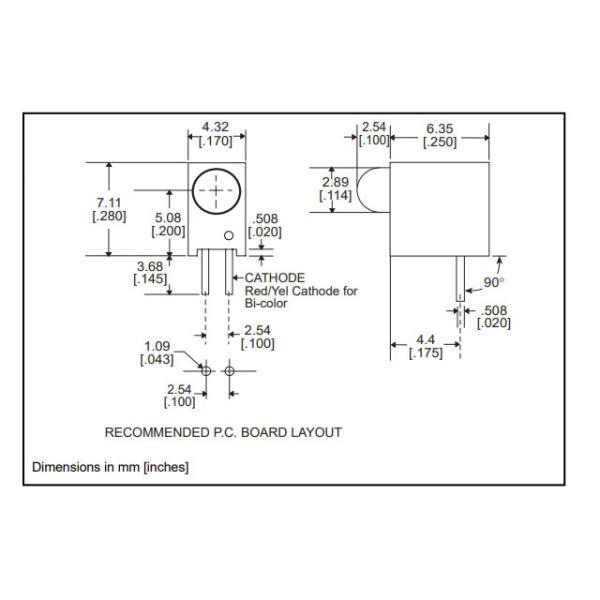 551-1307F SMD LED Chip LED Circuit Board Indicators Green Diffused