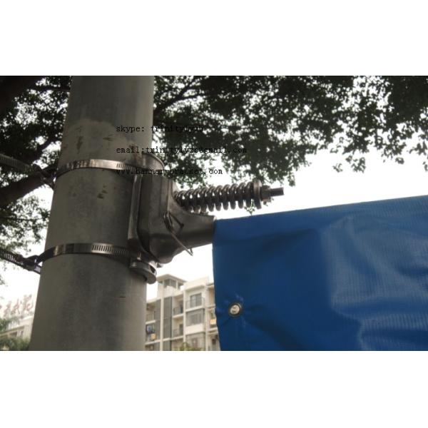 street pole flag banner mounting device