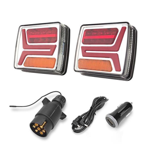 E9 Emark CE RoHS Magnetic Wireless Trailer Light Kit LED Tail Light
