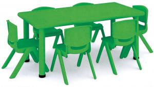 China education equipment kindergarten furniture nursery plastic table and chairs suppliers on sale